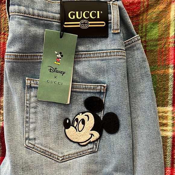 Gucci Denim - Gucci x Disney Light Blue Denim Jeans